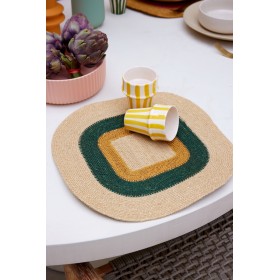 Bohemian stripe place mat