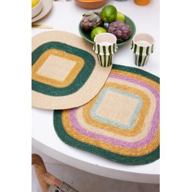 Bohemian stripe place mat