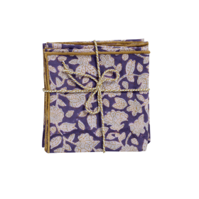 Lot de 2 Serviettes de Table - Jaya Violine