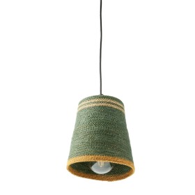 copy of Bohemian braided hanging lamp in sea rush