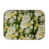 copy of Bohemian chic tray with enameled metal flowers