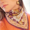 Foulard Indien Enfant - Vishnu Prune