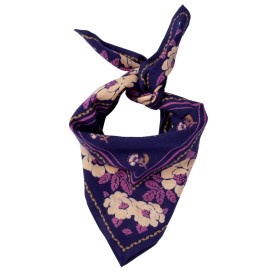 Foulard Indien Enfant - Nur Violine Indigo