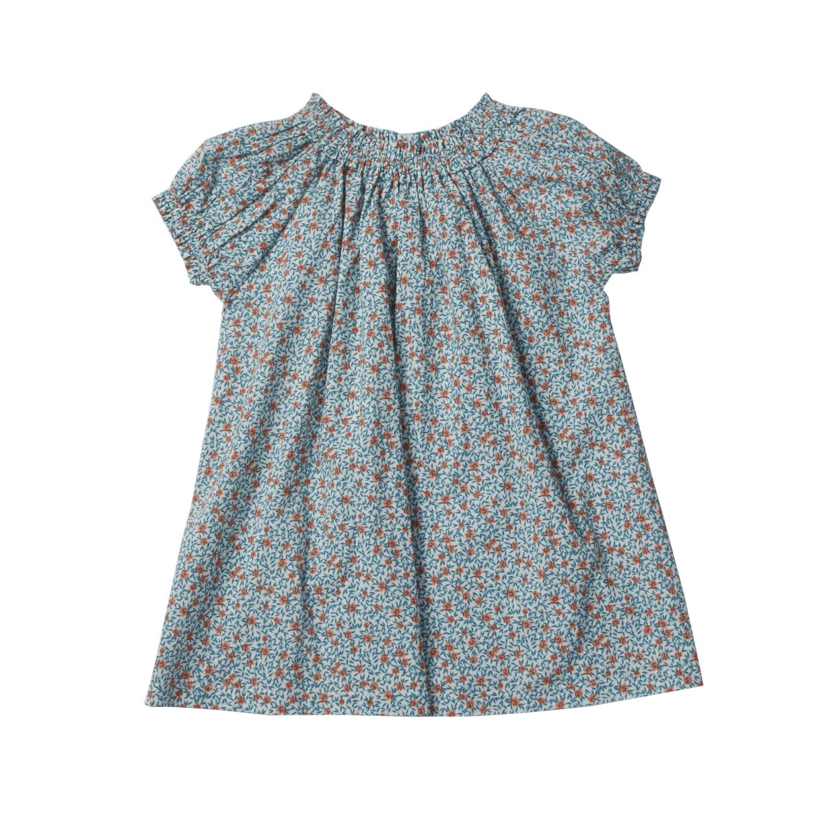 Blue Flowers Pensee Dress