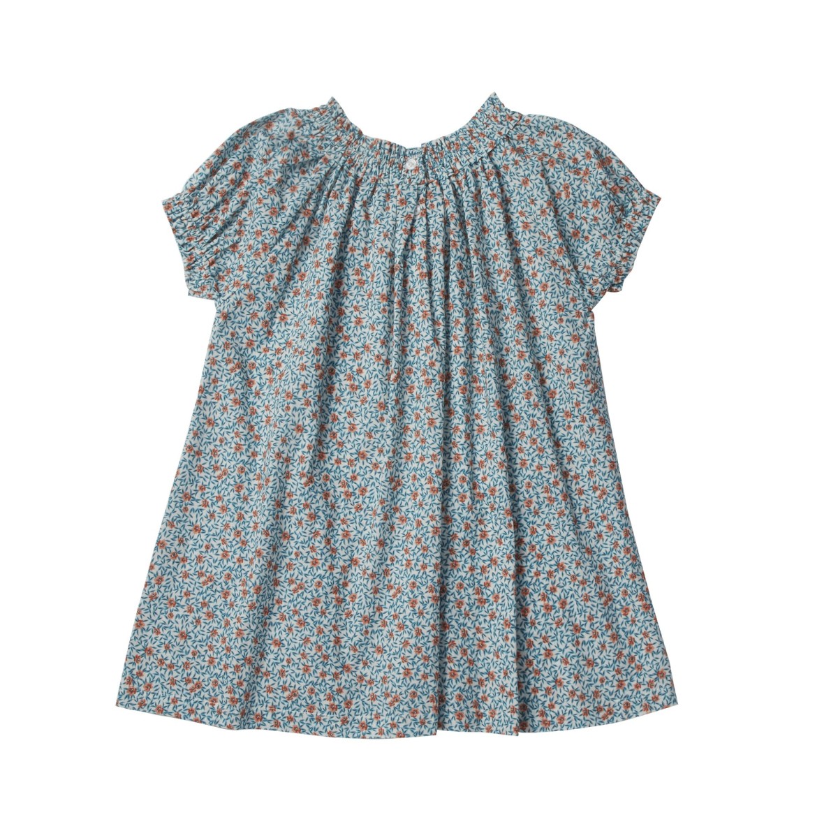 Blue Flowers Pensee Dress