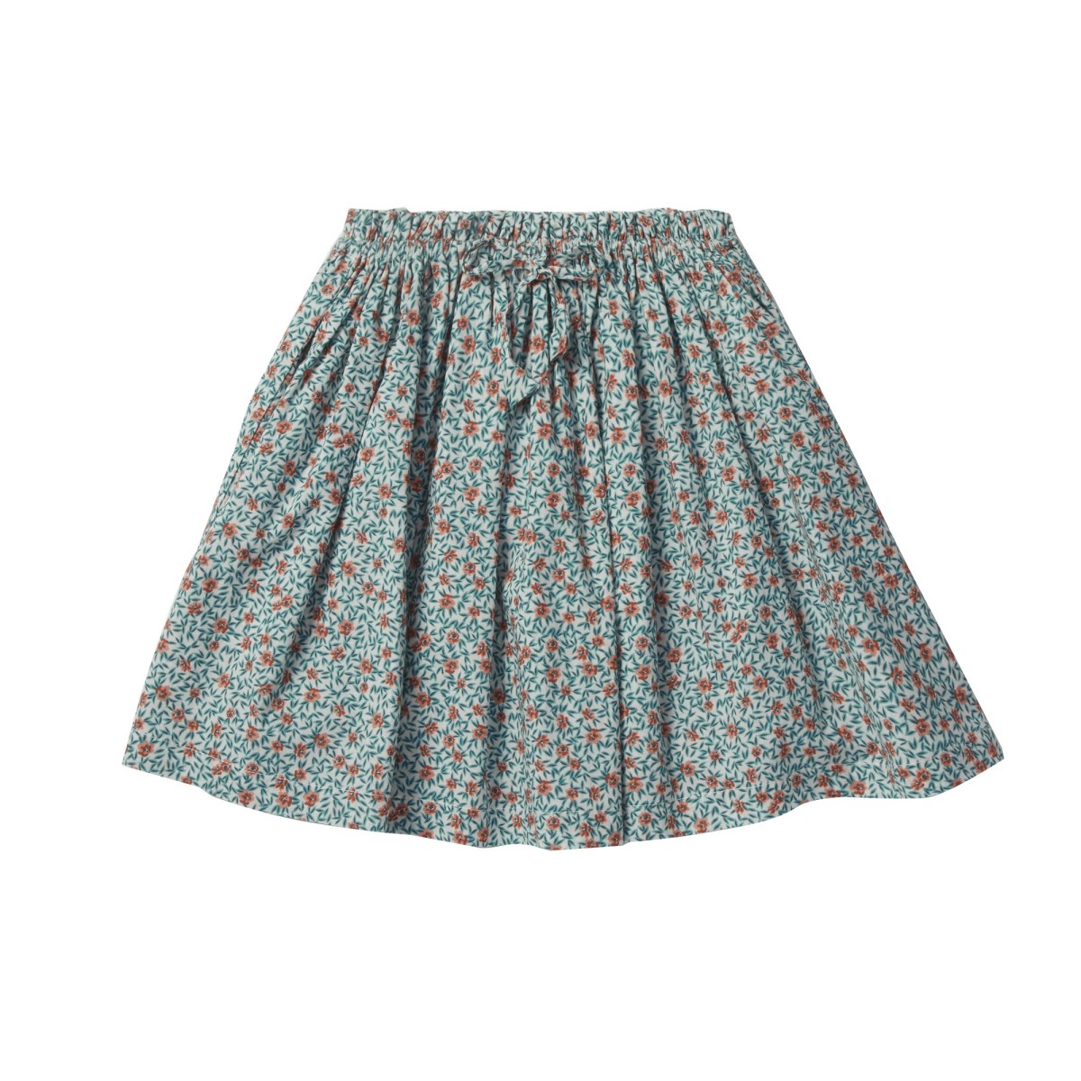 Blue Flowers Melie Skirt