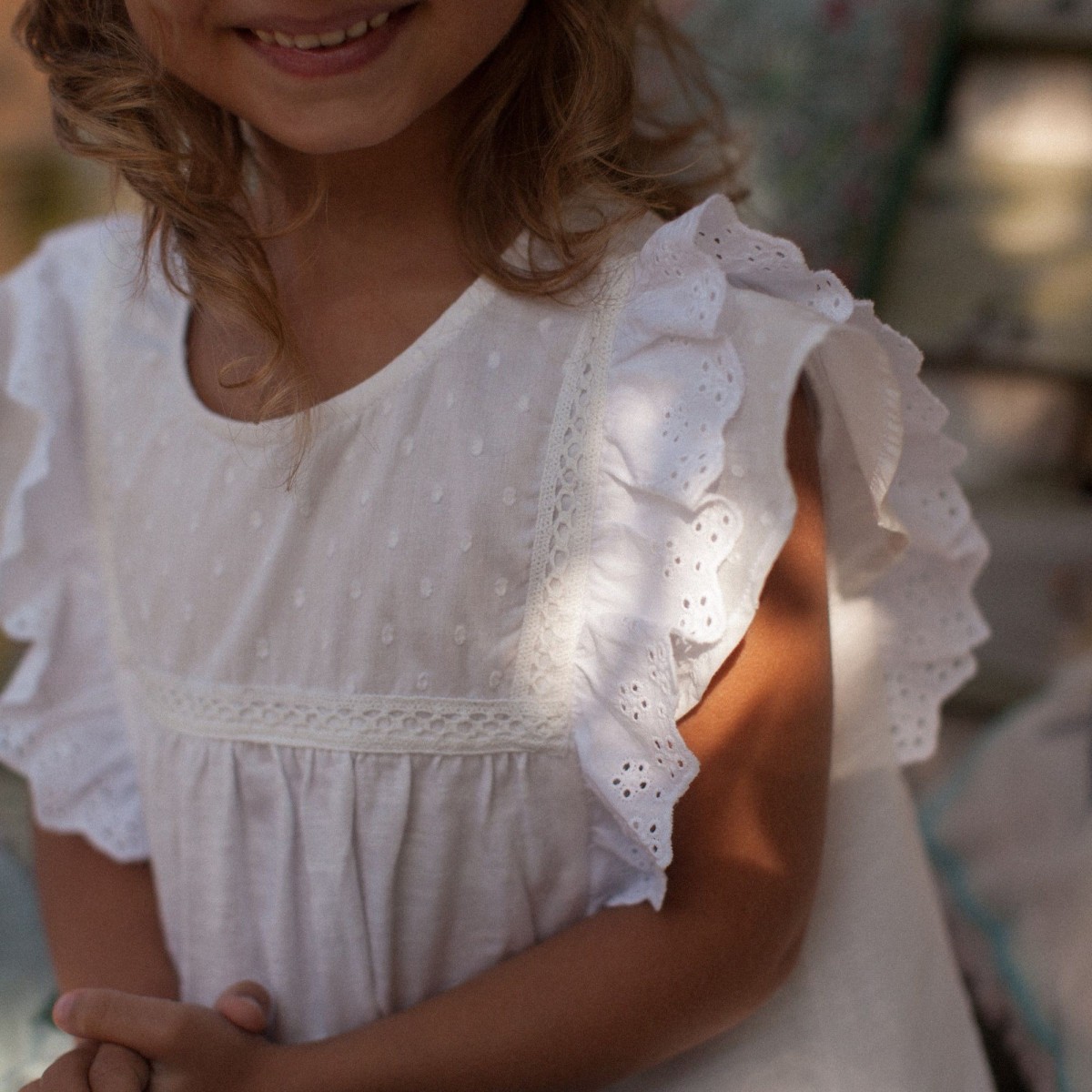 White Olivia T-shirt