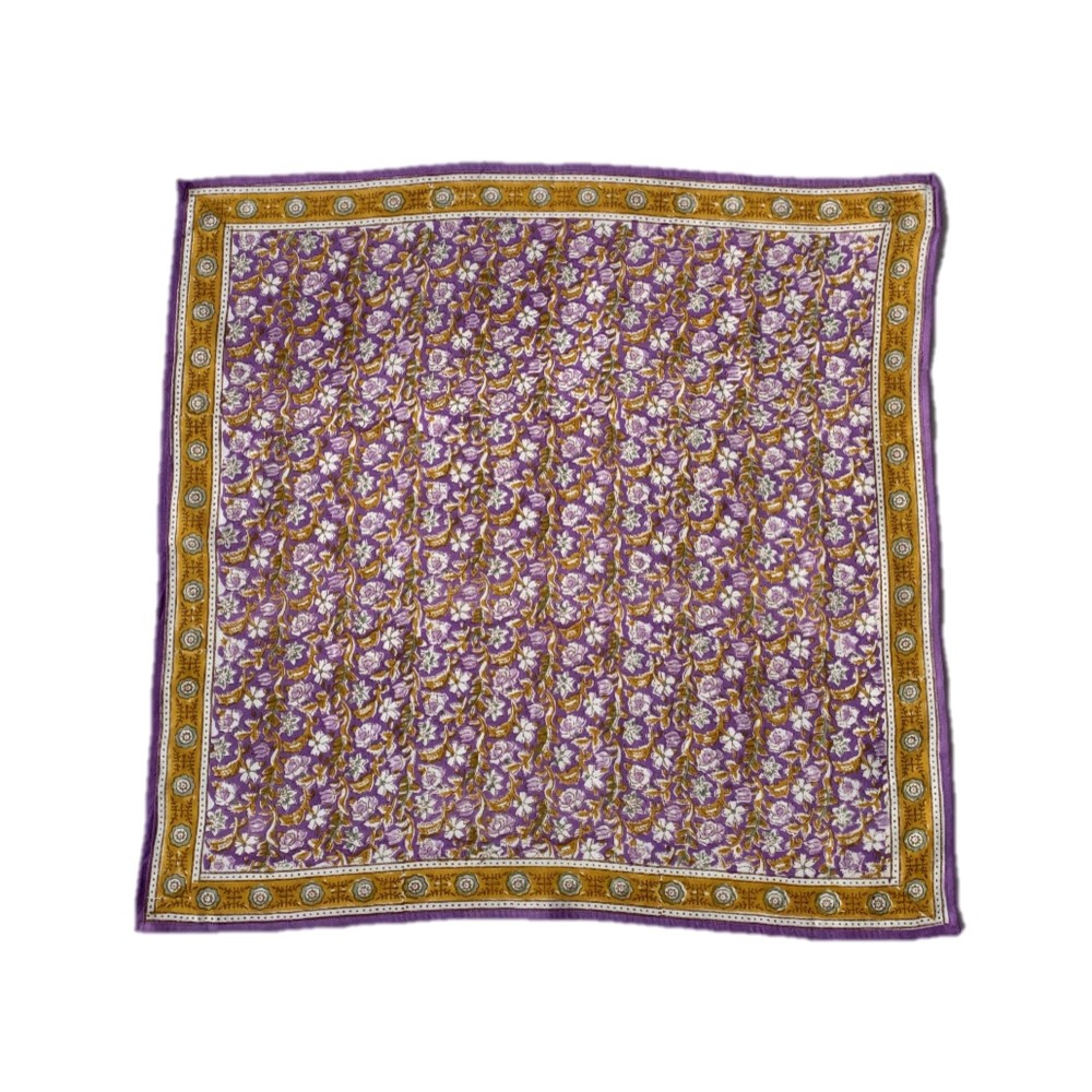 Foulard indien enfant Absynthe Purple