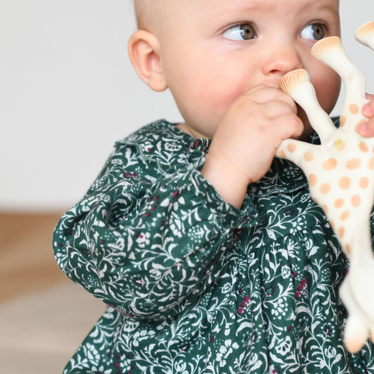 Barboteuse bébé imprimée fleurs « bohème » Luna