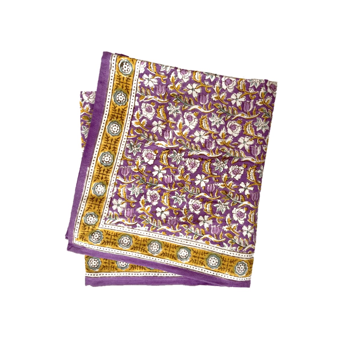 Foulard indien Absynthe Purple