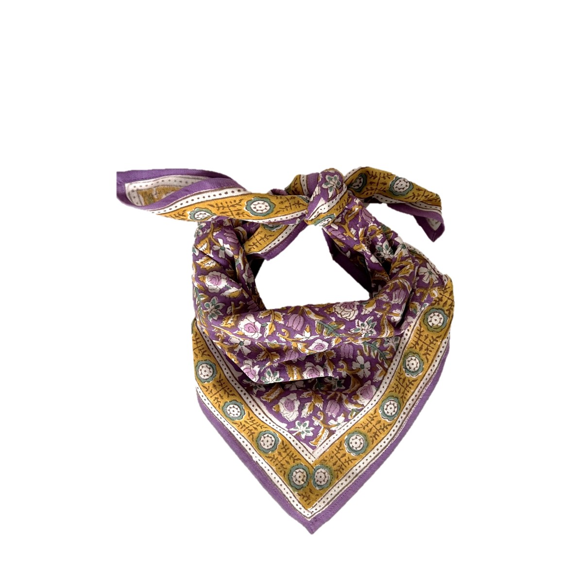 Foulard indien enfant Absynthe Purple