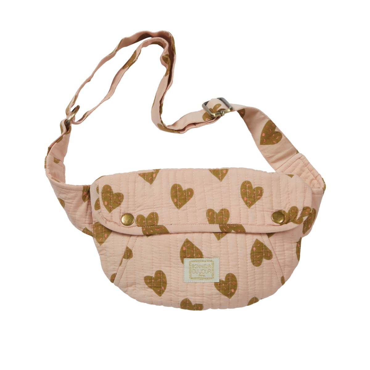 Sac Banane Coeur Sauvage Rose