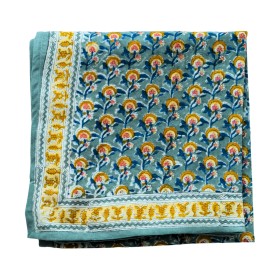 Foulard Victorian Blue Green