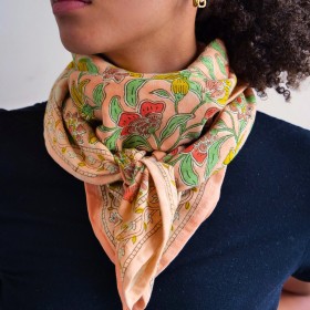 Foulard Bohemian Rose