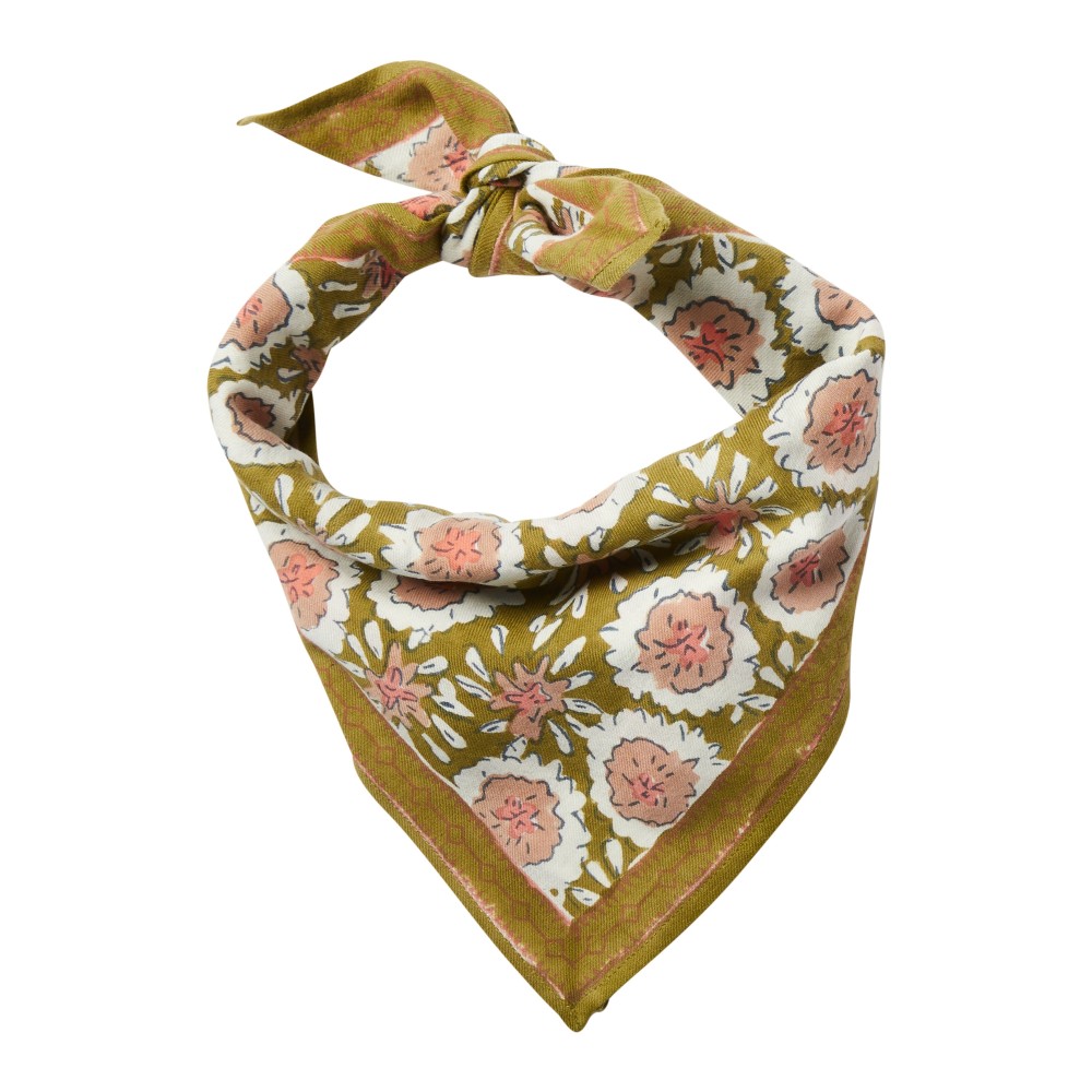 Foulard Indien Margotte Olive