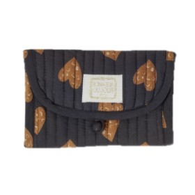 Wallet Coeur Sauvage Anthracite