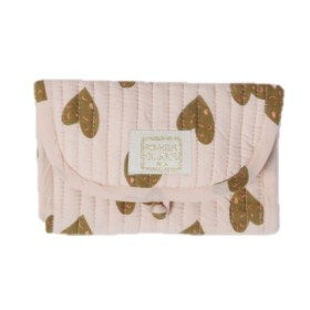 Wallet Coeur Sauvage Rose